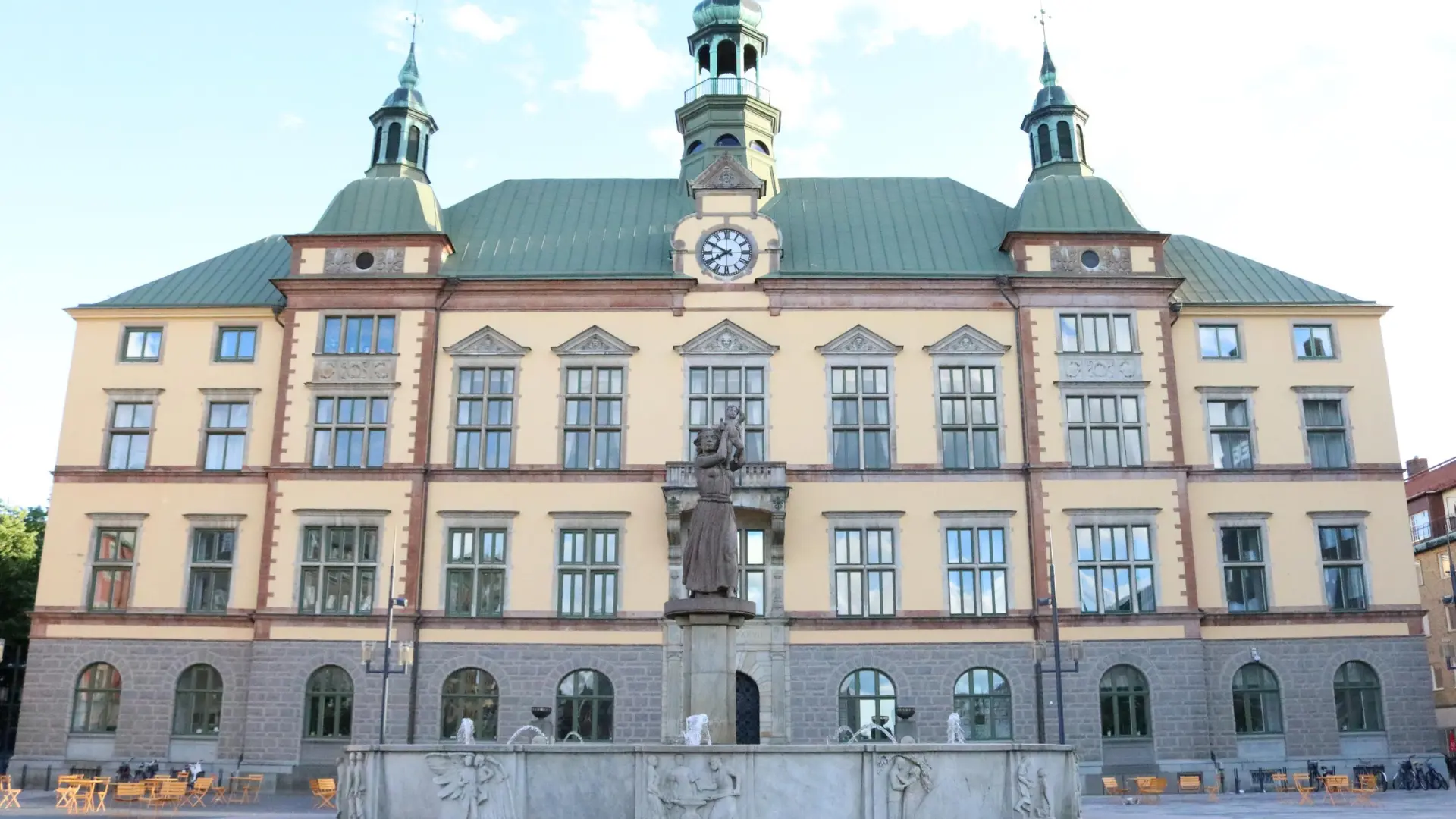 Fristadstorget i centrala Eskilstuna